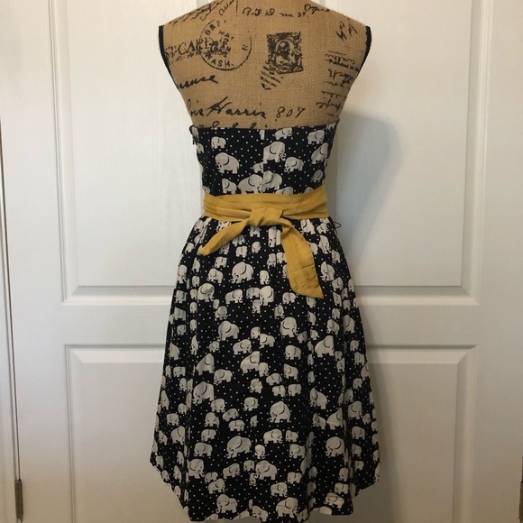 EUC Anthropologie strapless dress - Picture 4 of 8